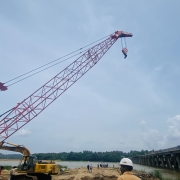 Sheet pile driving