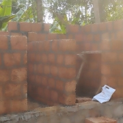 Toilet block works ongoing