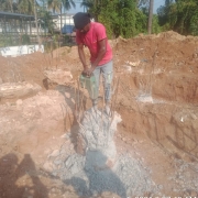 Pile chipping
