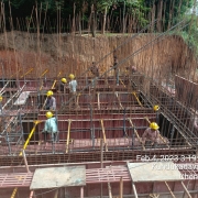 reinforcement and shuttering work 