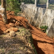 Mechanical work ongoing also backfill ongoing 