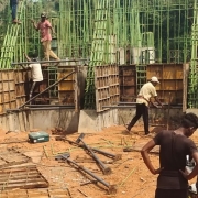 A2 abutment wall works