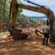 Rubble stacking 