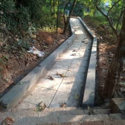 Sadhrahalli pathway works completed