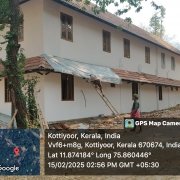 Dormitory and clock room building